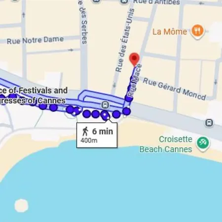 Sea View 2Br 2Ba - 4 Min Palais - Ideal Cannes Film Festival Stay